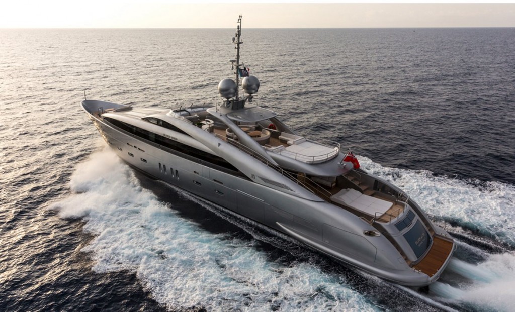 First Ever Yacht to Use WaterJet Propulsion Driven by a Hybrid Diesel