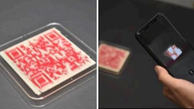 3D Food Printing Gets Interactive: Edible QR Codes on Your Plate