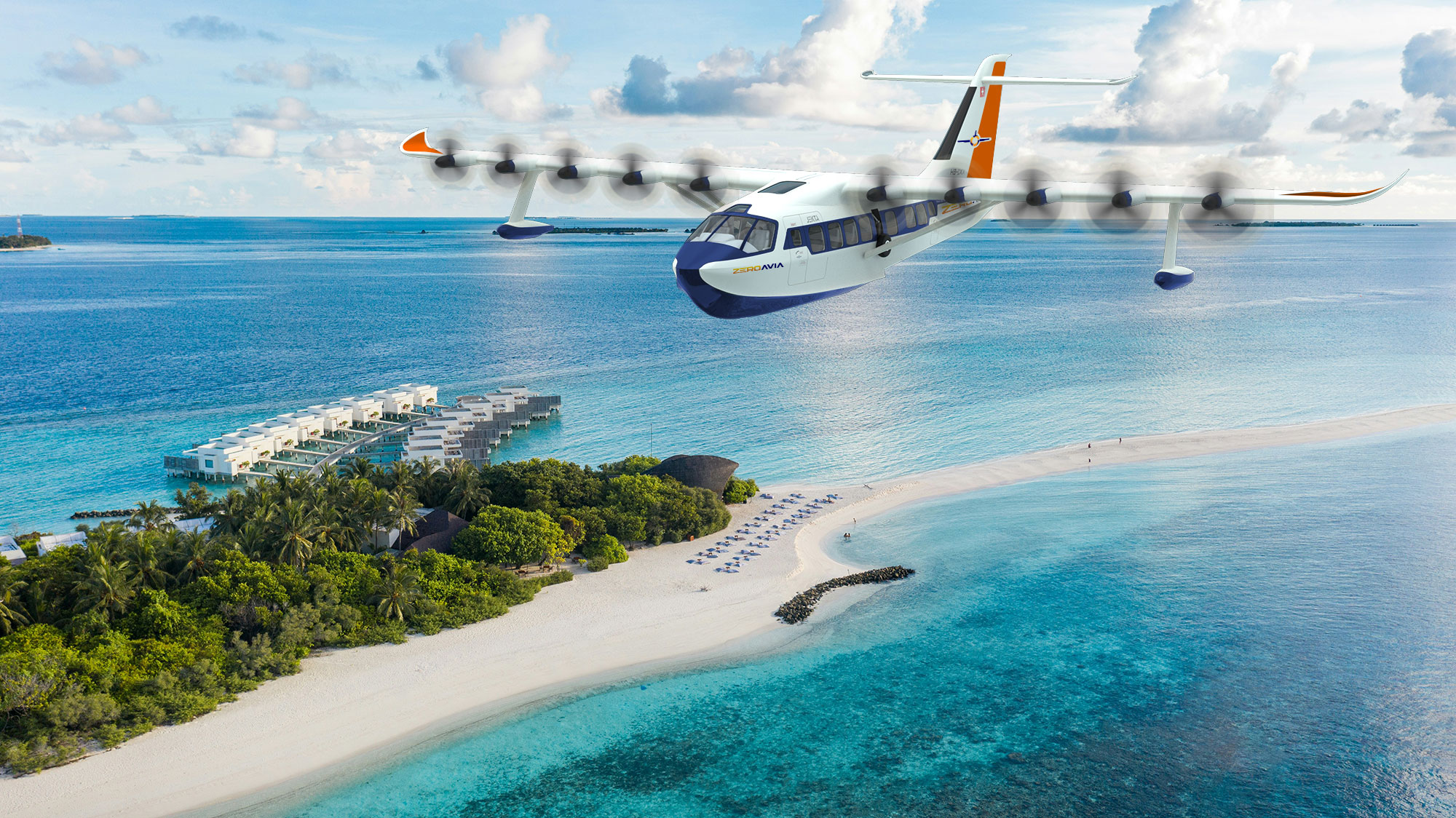 370-mile Hydrogen-Electric Plane Set to Shuttle Commuters