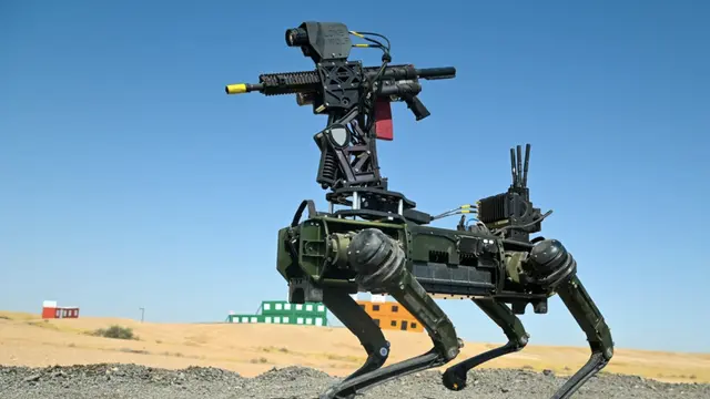 A New Breed of Defense: US Army Deploys Rifle-Wielding Robotic Dogs