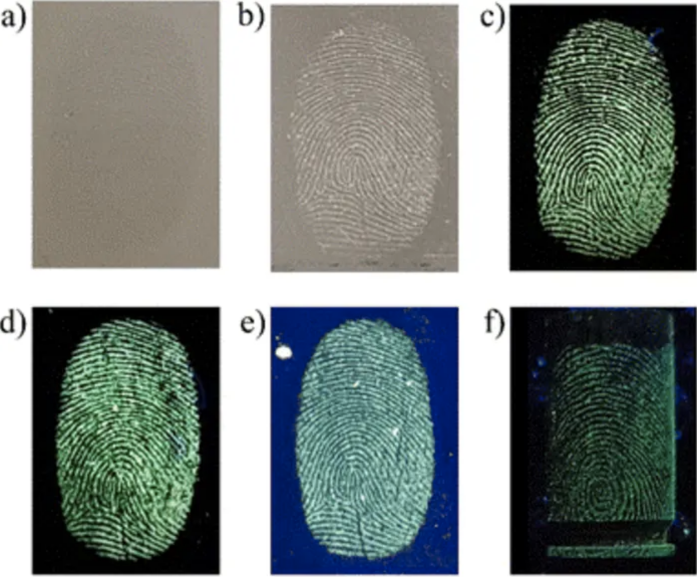 Goodbye Lab Delays: New Nanoparticles Reveal Fingerprints Instantly at Crime Scenes