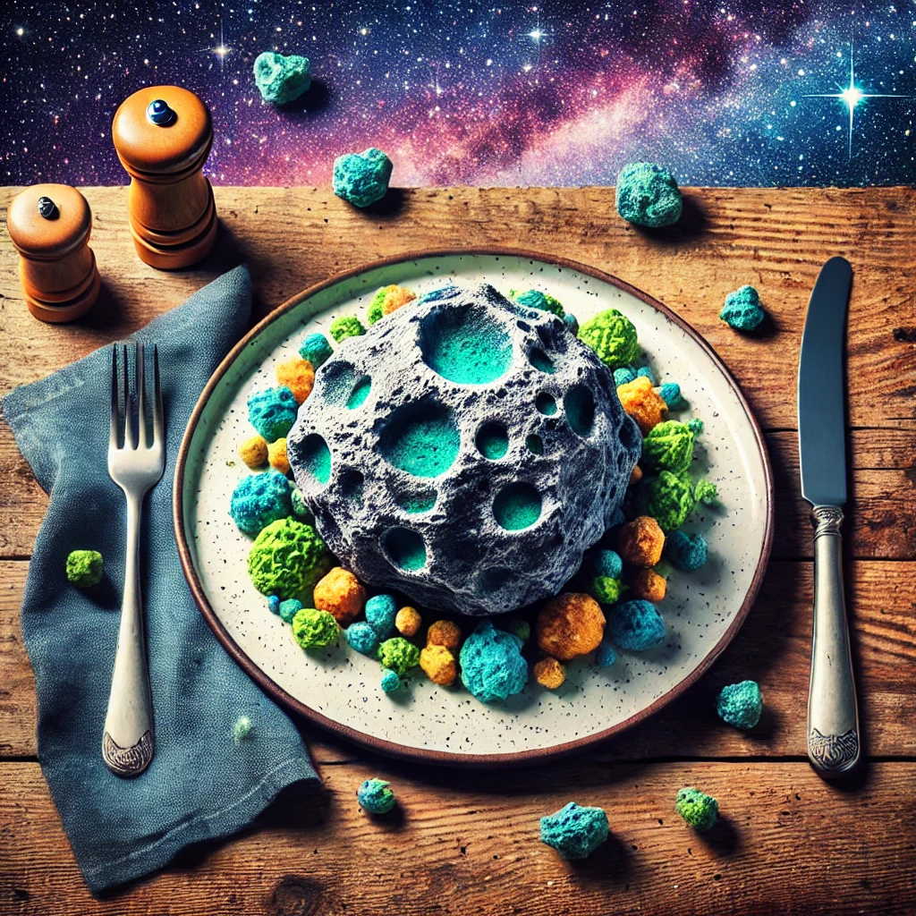 Sustaining Life in Space: The Role of Asteroids in Future Food Supply Chains