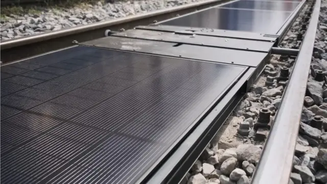 Sun-Powered Rails: Switzerland Harnesses Railway Lines for Clean Energy