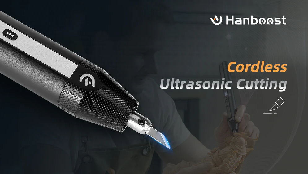 Wireless Ultrasonic Knife Slices Through Most Materials with High Precision